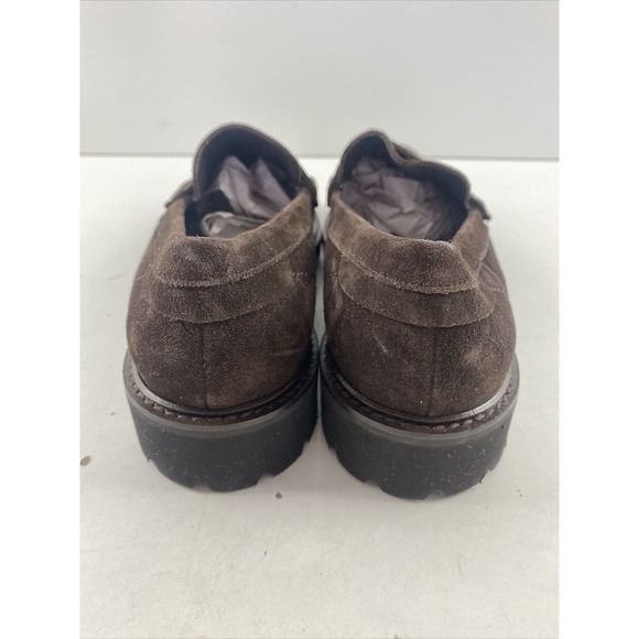 To Boot New York Dark Brown Suede Moc Toe Penny Loafers Men’s Size 8 main image 7